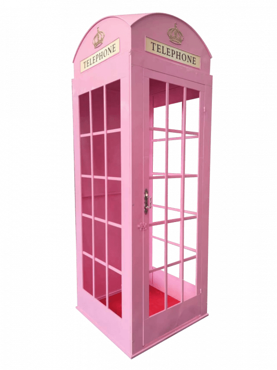 Pink Telephone Booth