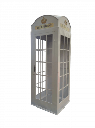 White Telephone Booth