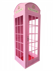 Pink Telephone Booth