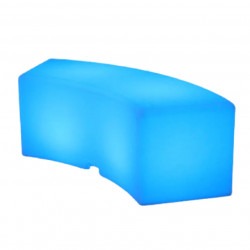 LED Curved Bench